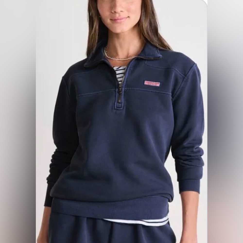 Vineyard Vines Women's Navy Shep Shirt NWT